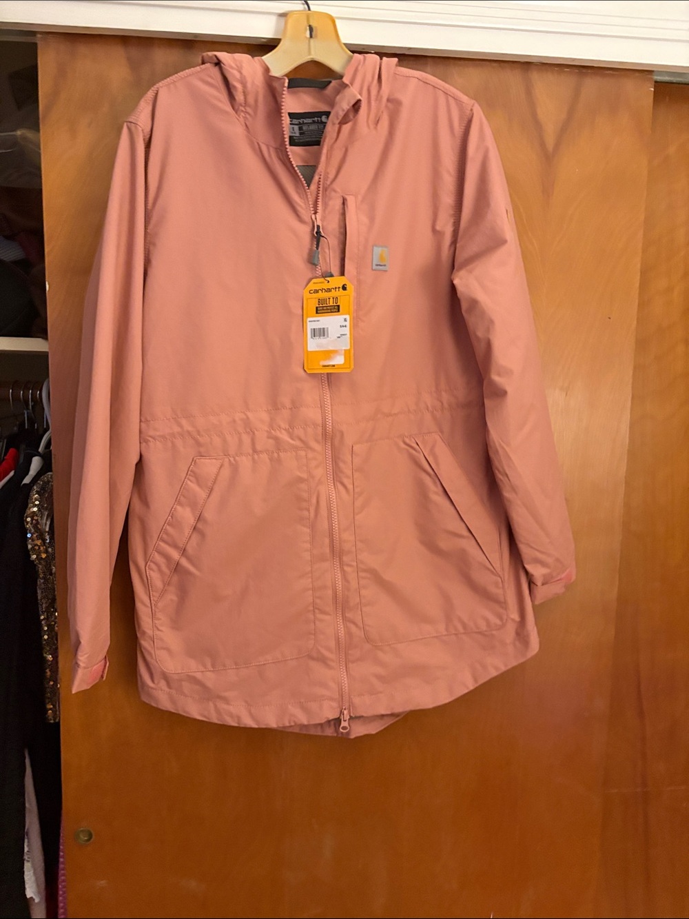 Carhartt Women's Rockford Rain Defender Casual Rain Jacket Size Small NWT